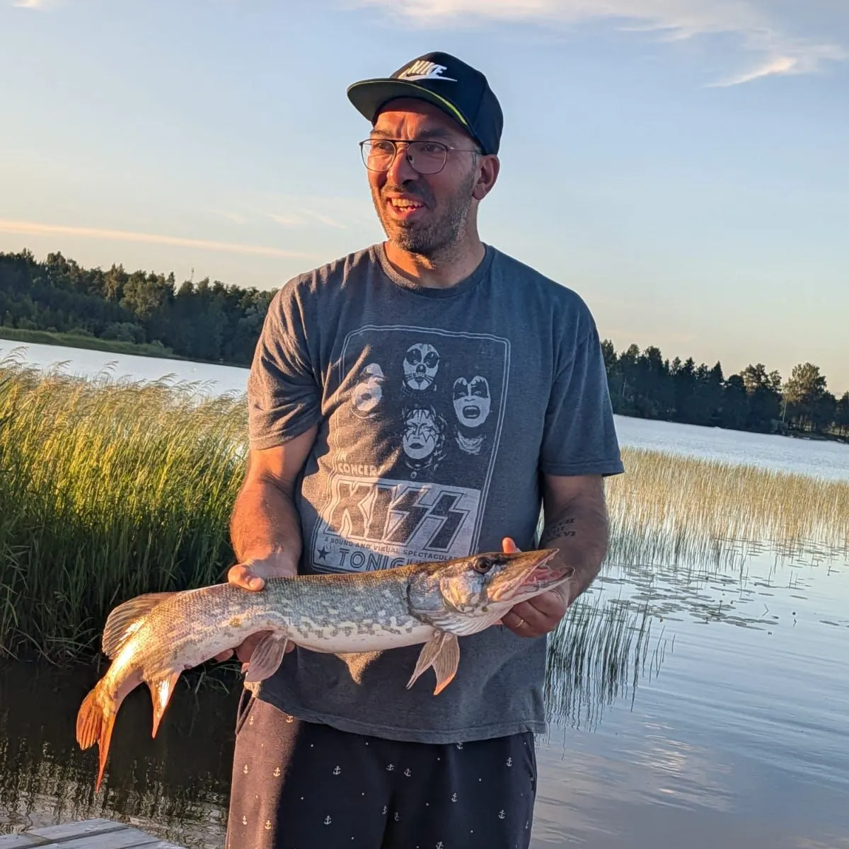 Northern pike caught on Fishbrain