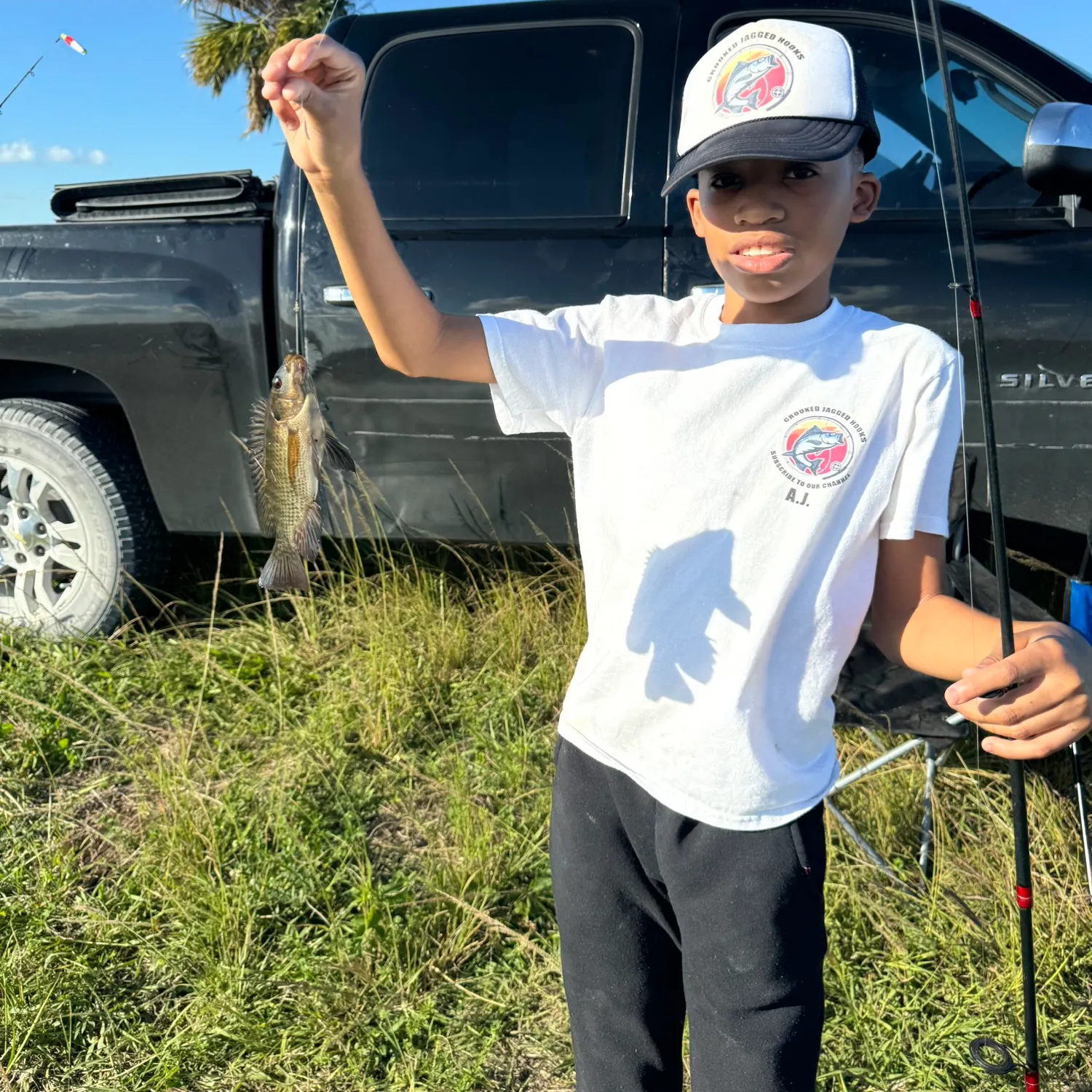 Mayan cichlid caught on Fishbrain