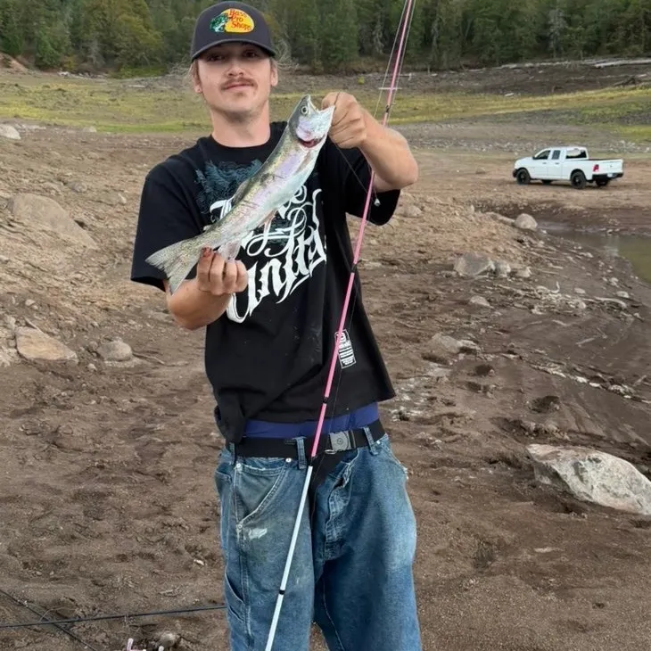 Rainbow trout caught on Fishbrain