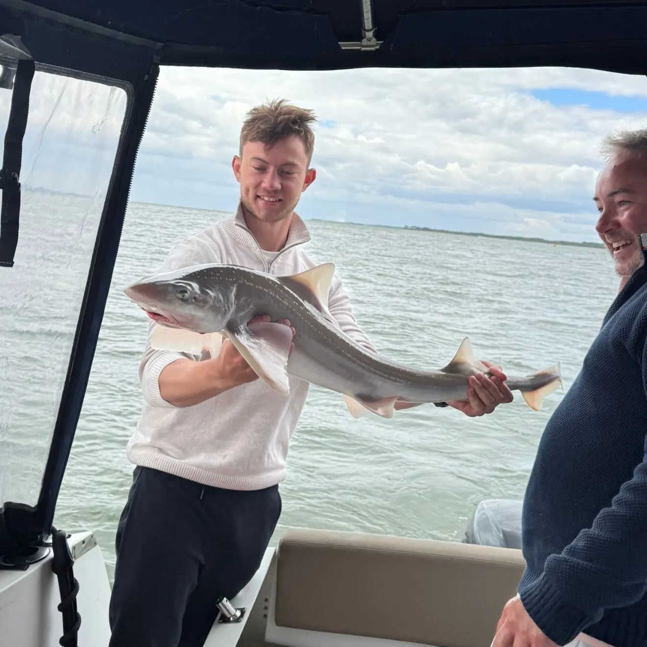The most recent Starry smooth-hound catches on Fishbrain
