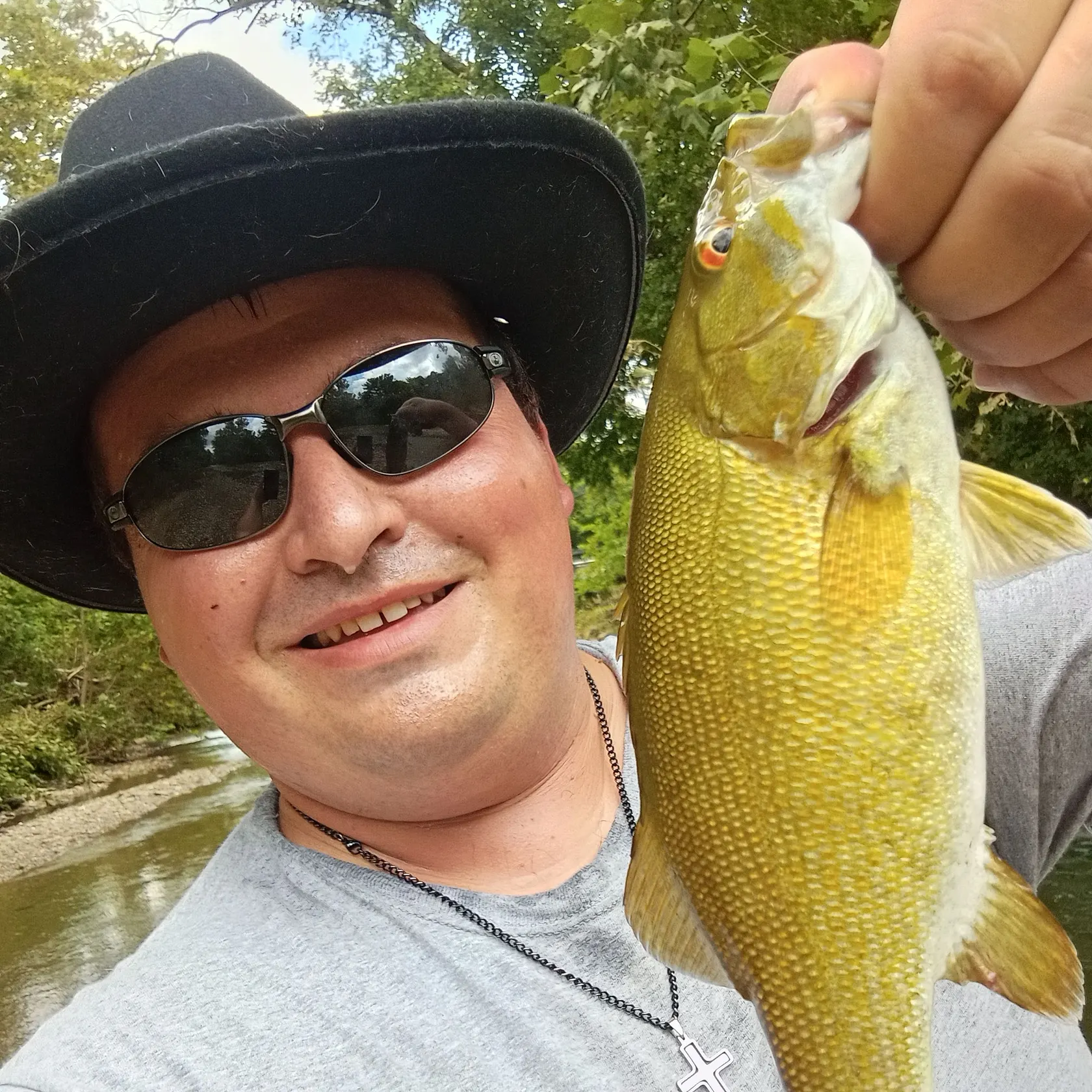 Smallmouth bass caught on Fishbrain