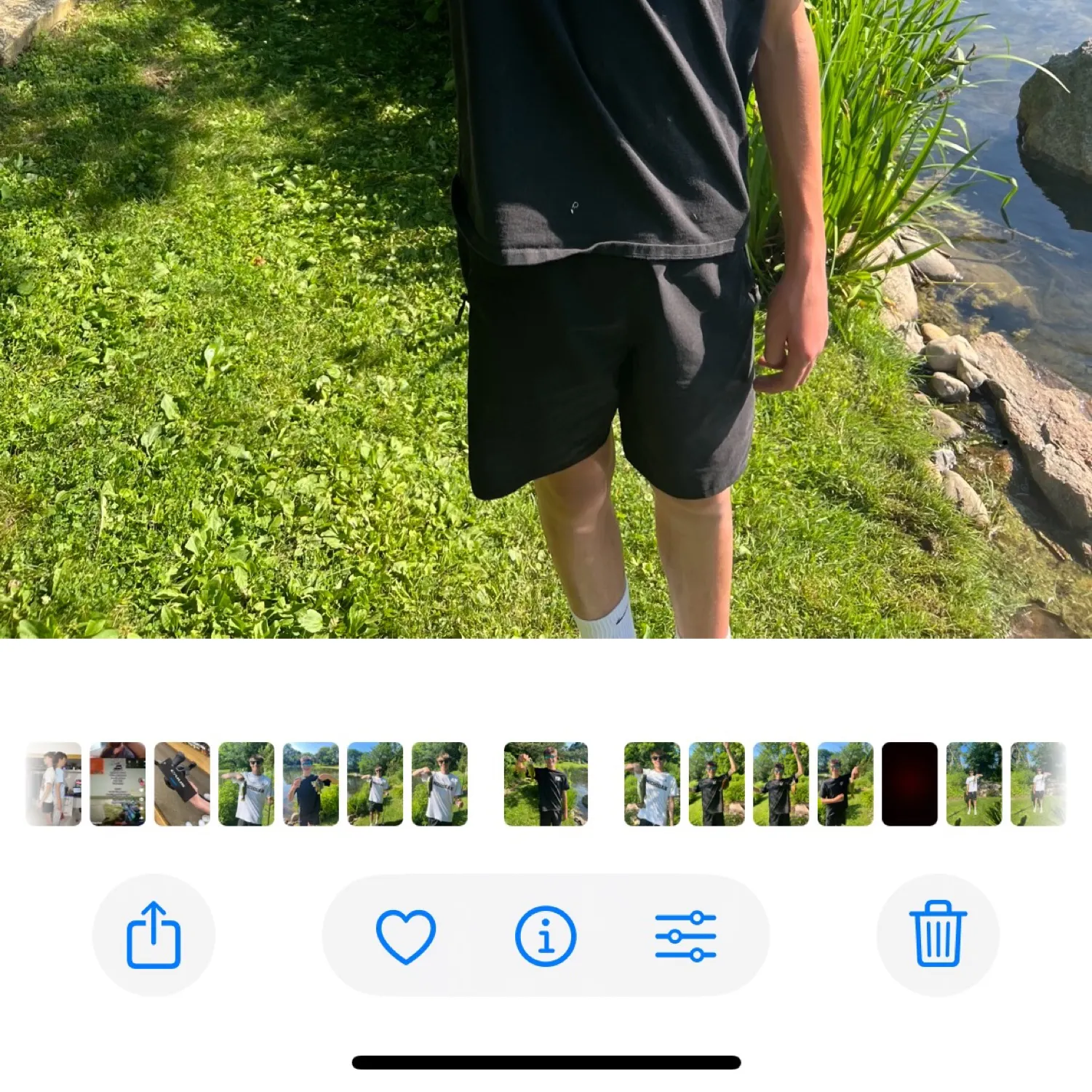 recently logged catches