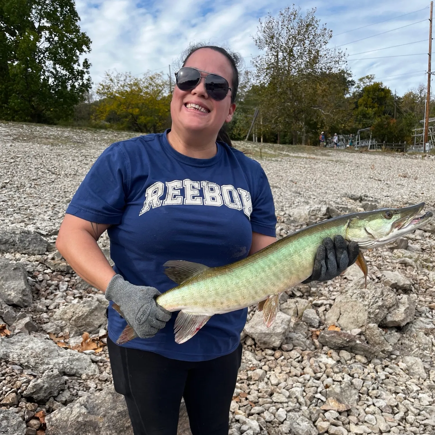 Muskie caught on Fishbrain