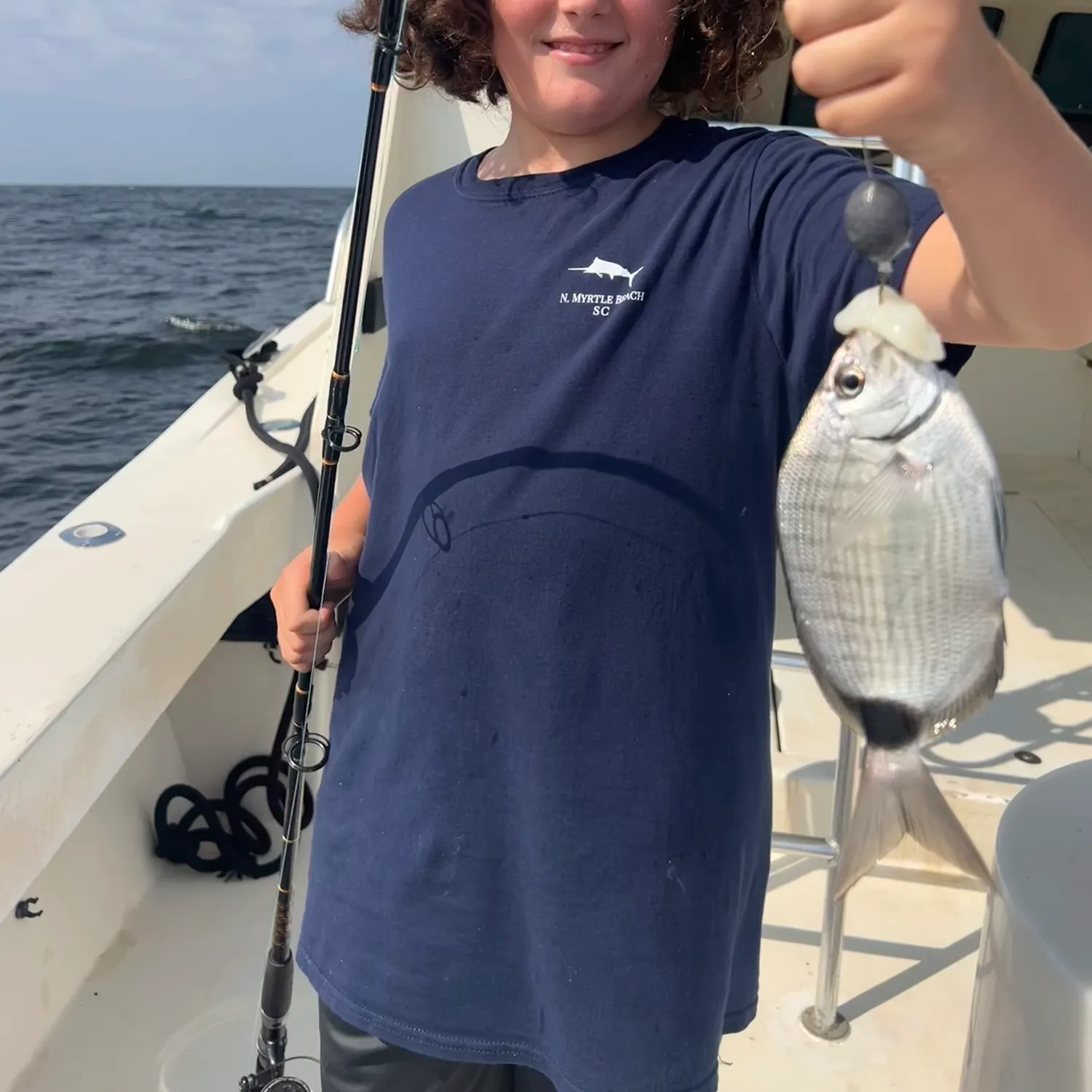 The most recent Spottail seabream catches on Fishbrain