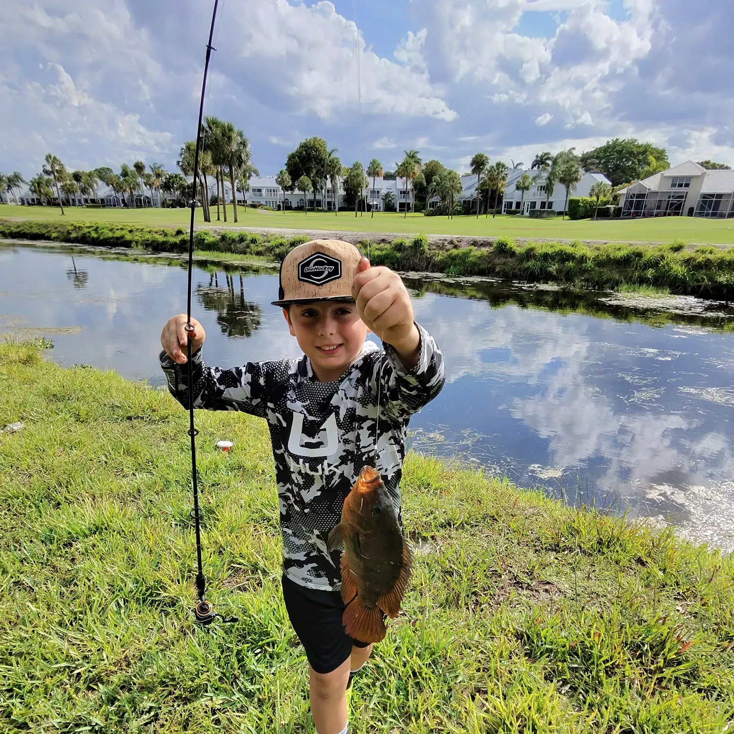 The most recent Spotted tilapia catches on Fishbrain