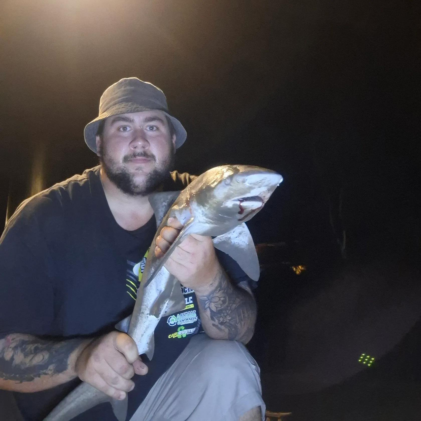 Bull shark caught on Fishbrain