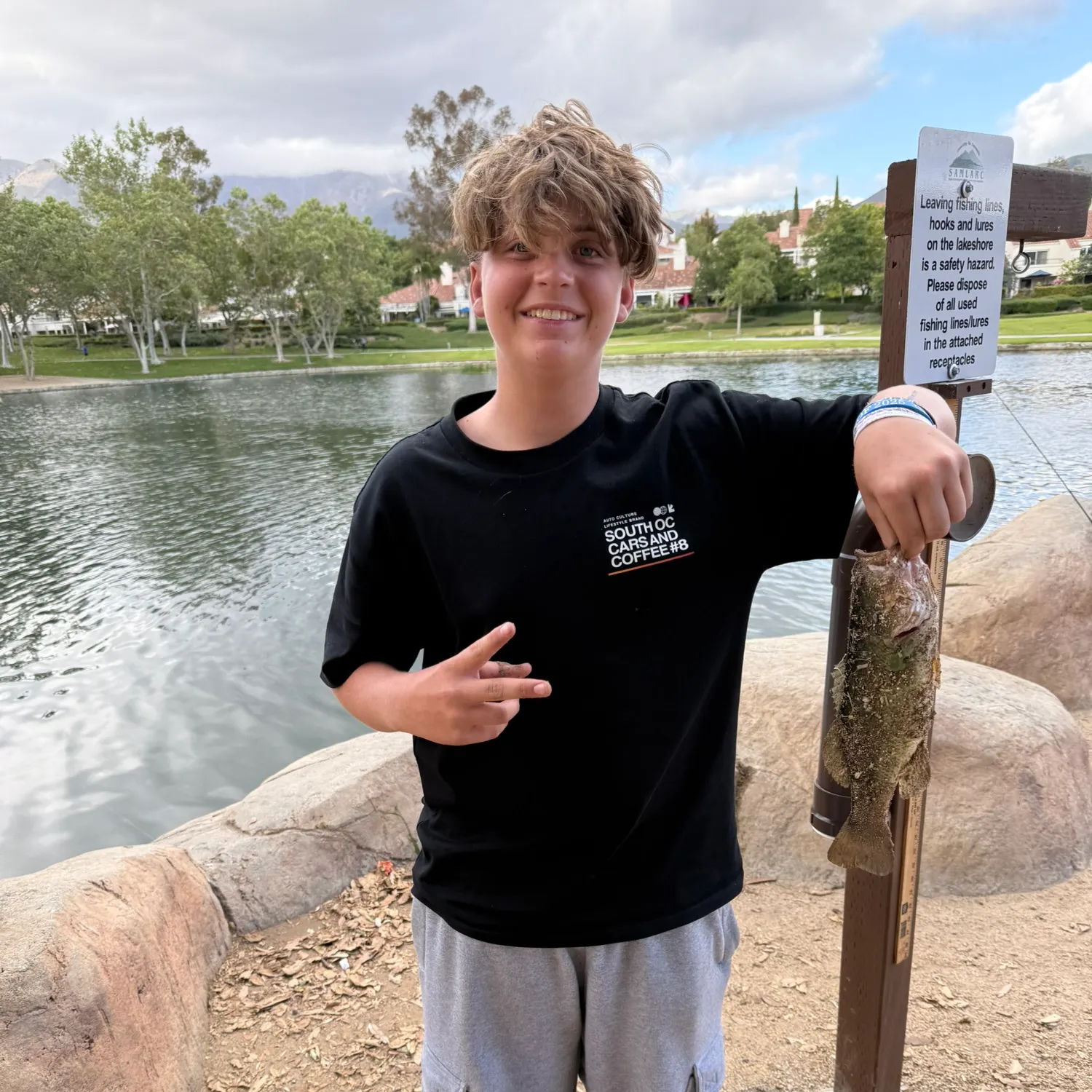 recently logged catches