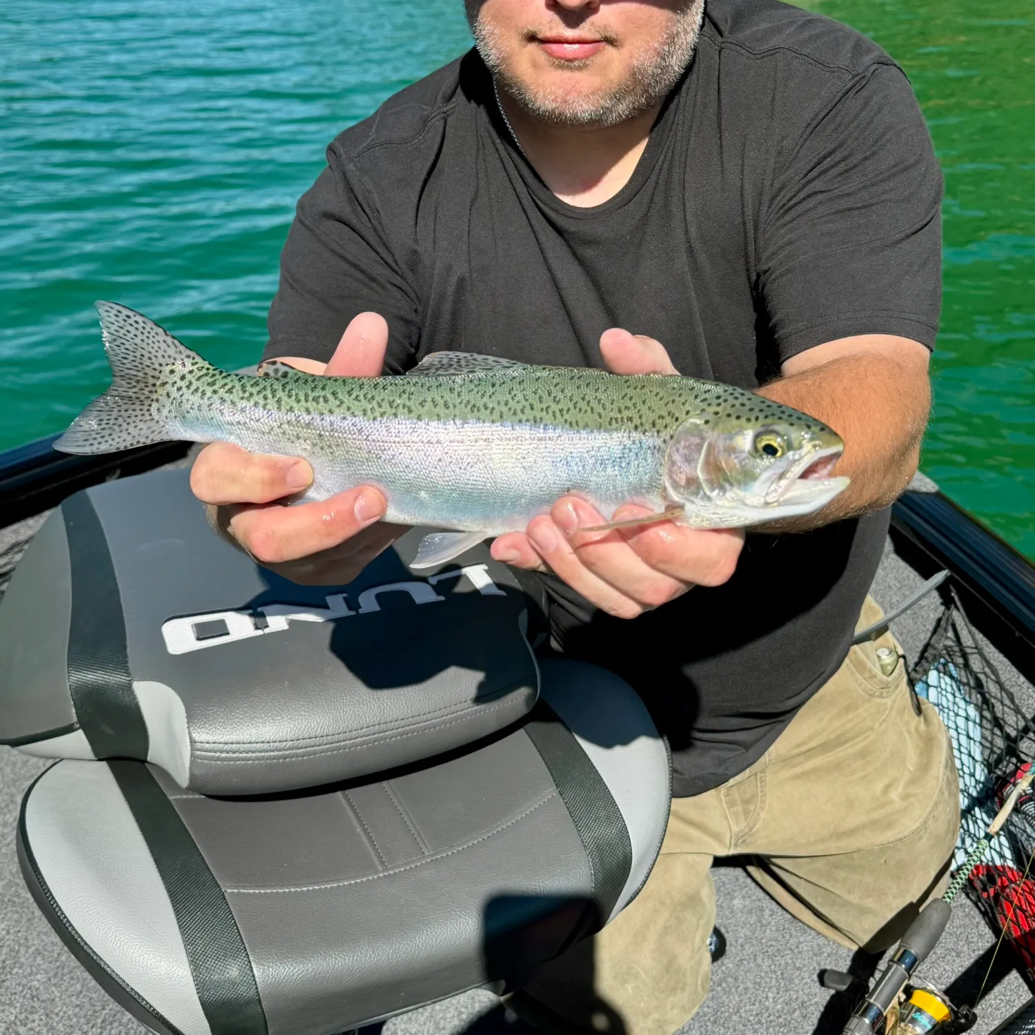 Rainbow trout caught on Fishbrain
