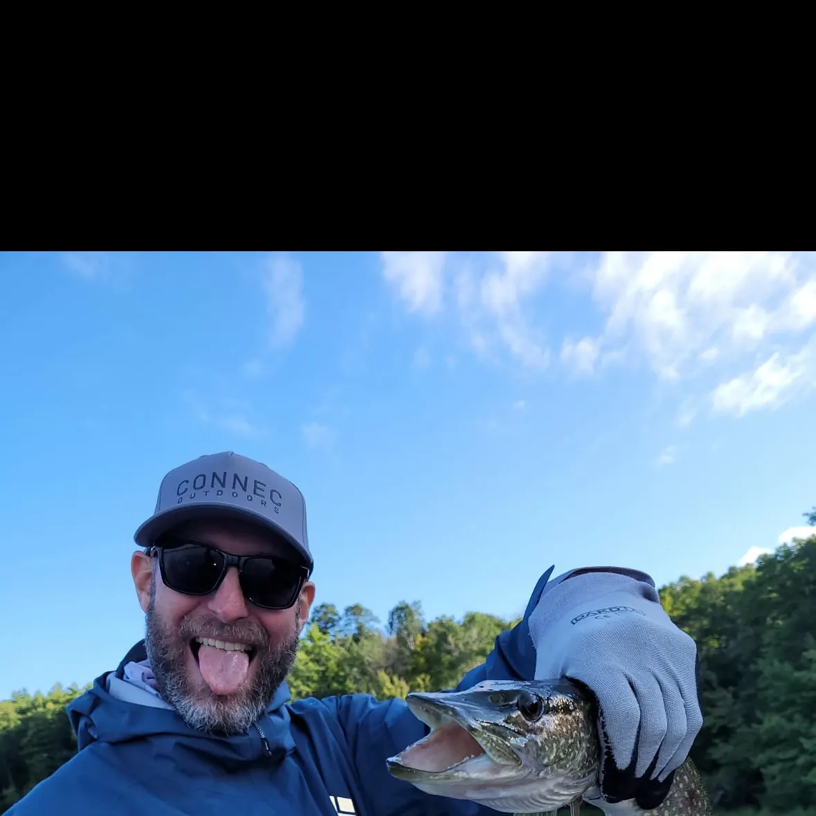 Northern pike caught on Fishbrain