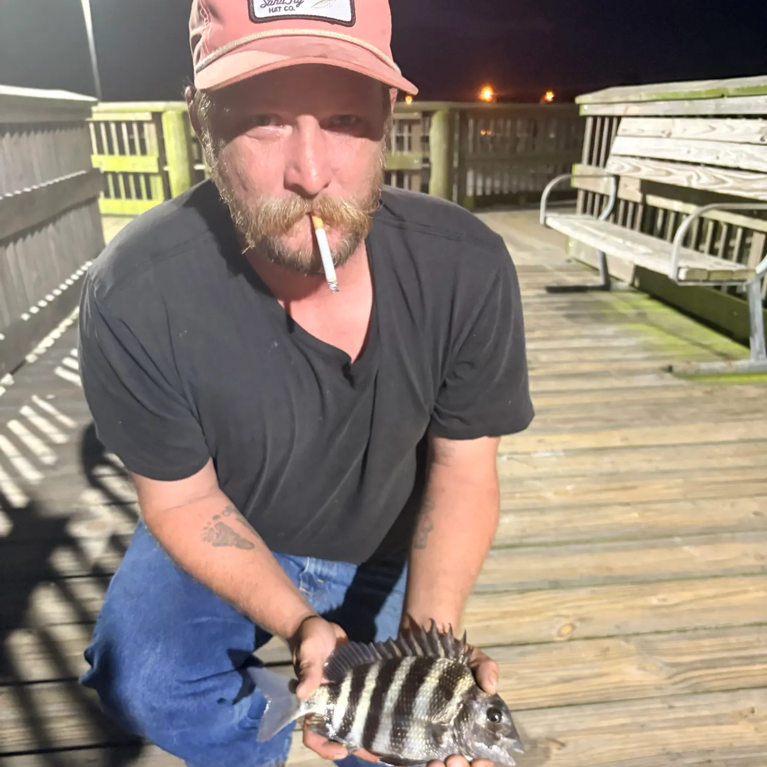 Sheepshead caught on Fishbrain