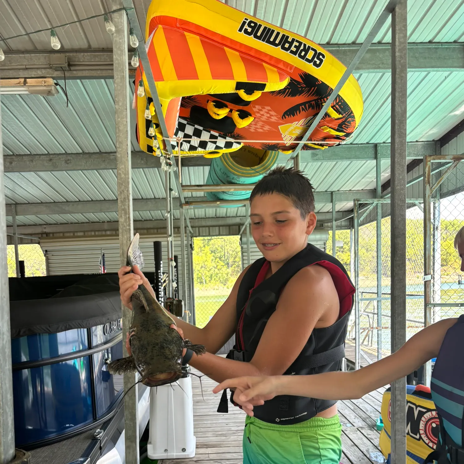 Flathead catfish caught on Fishbrain