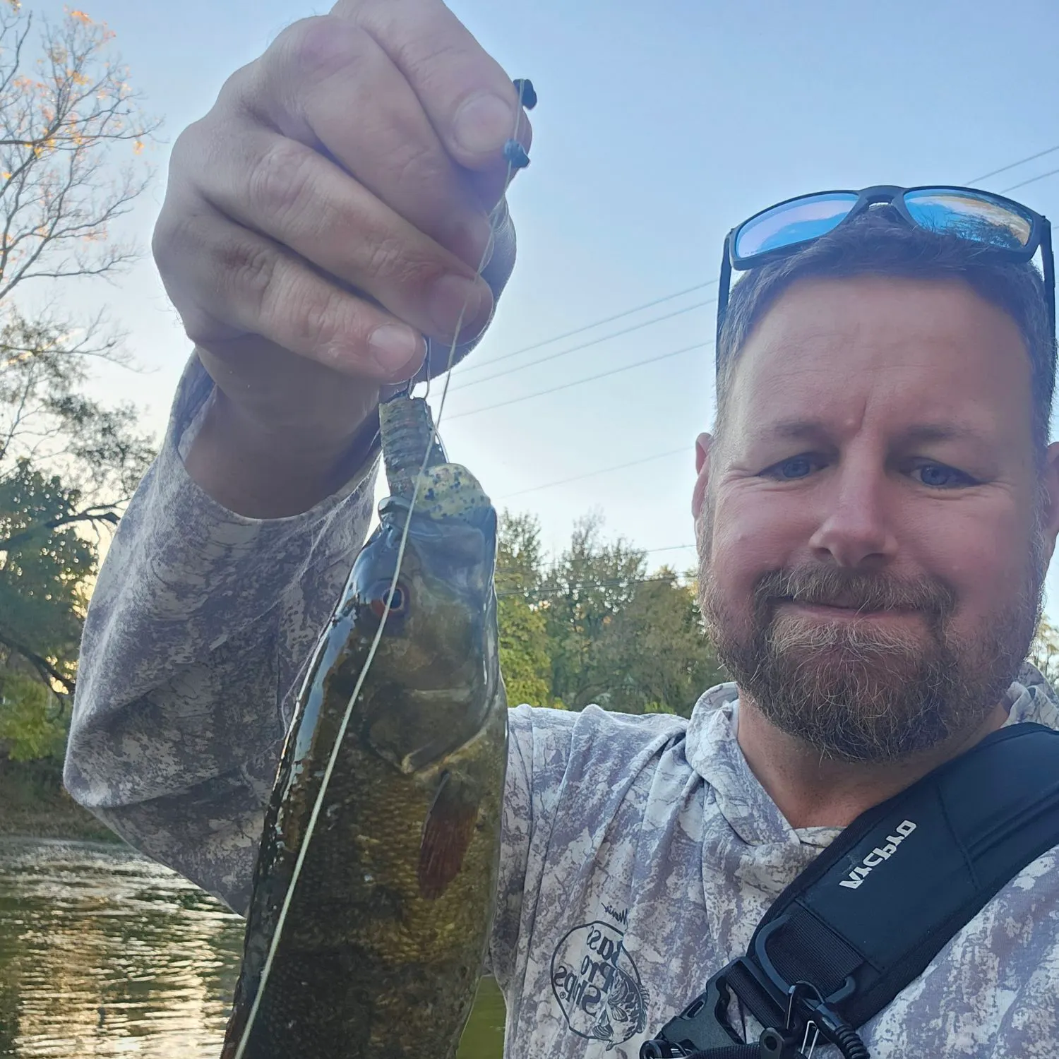 Smallmouth bass caught on Fishbrain