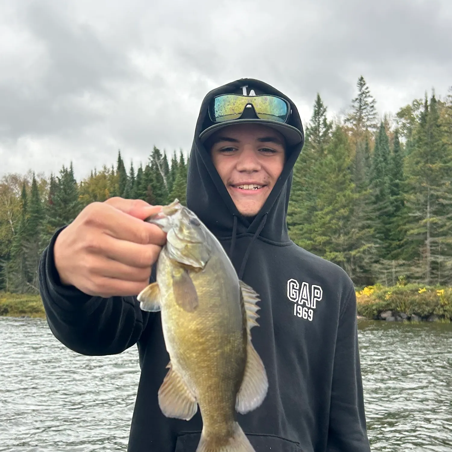 Smallmouth bass caught on Fishbrain