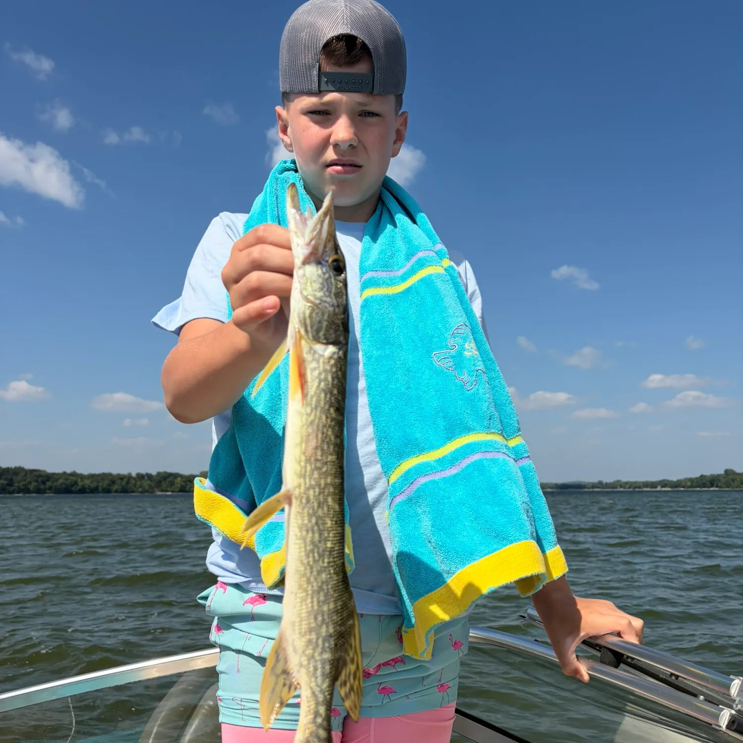 Northern pike caught on Fishbrain
