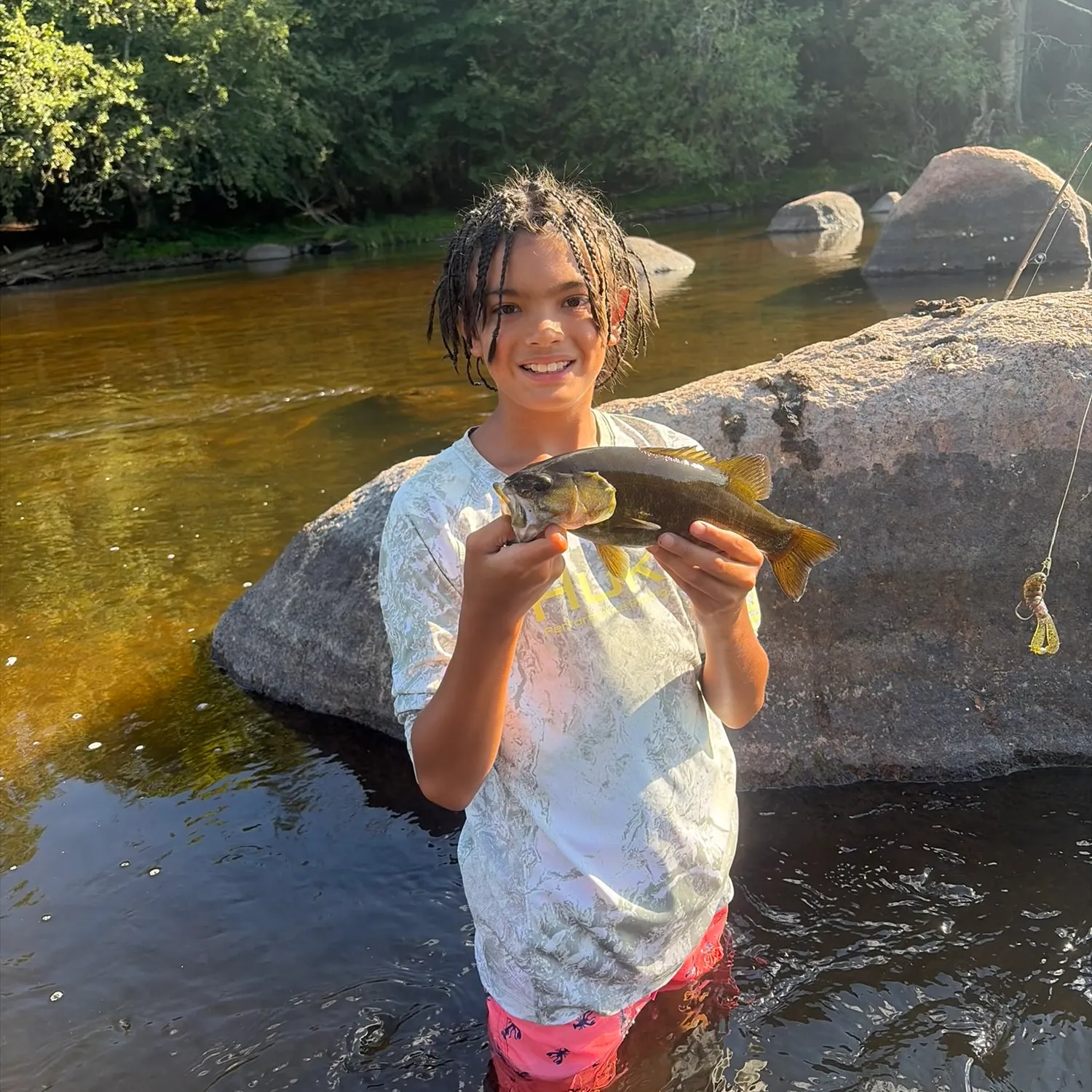 Smallmouth bass caught on Fishbrain
