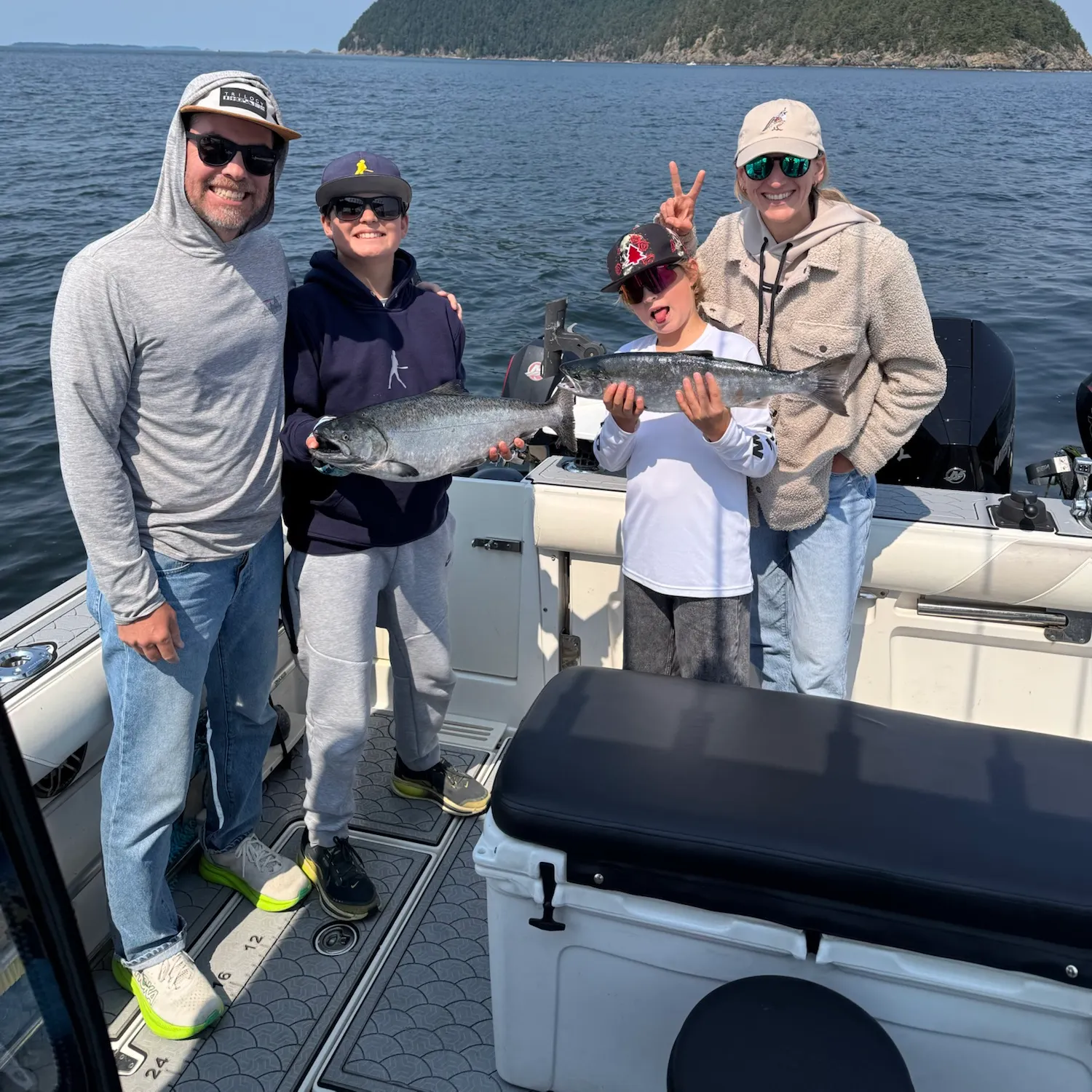 Chinook salmon caught on Fishbrain