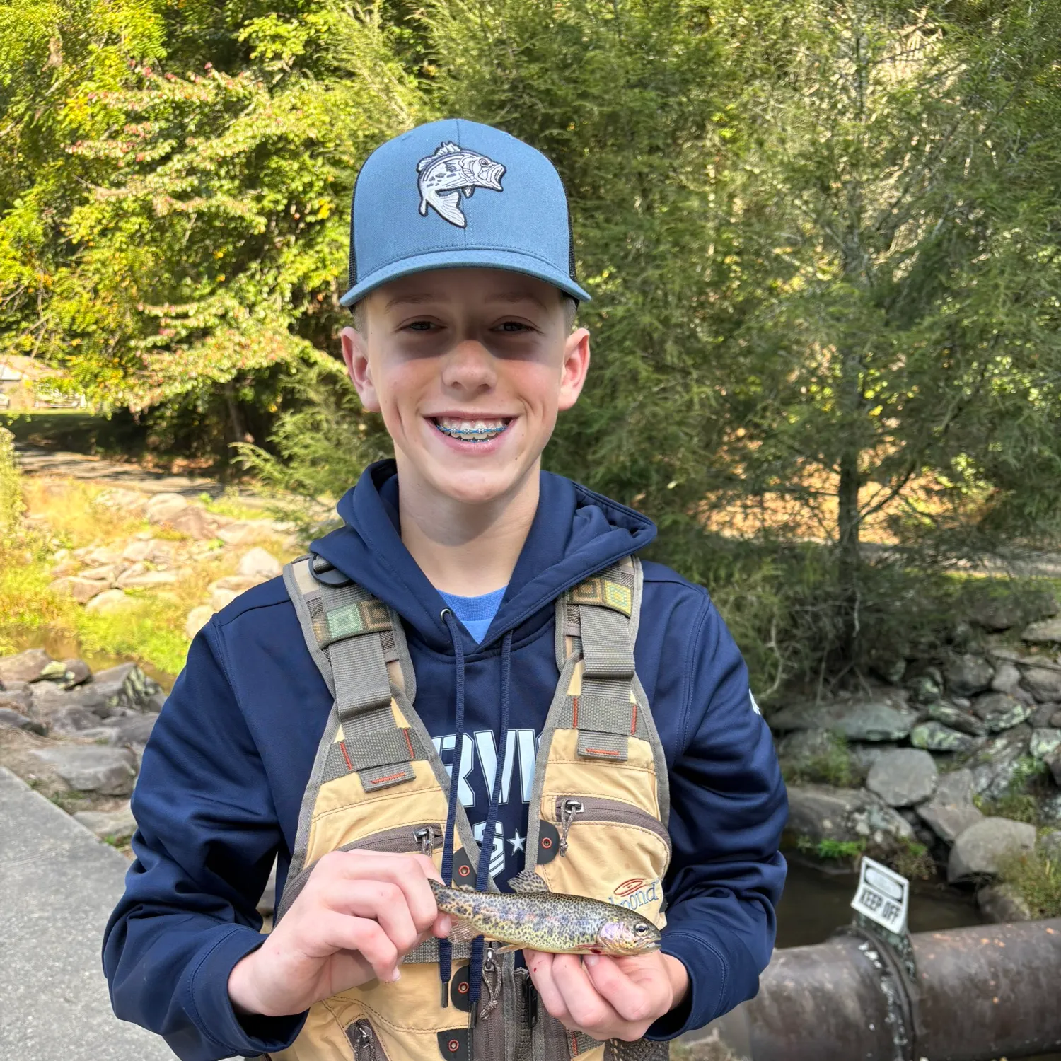 Brown trout caught on Fishbrain