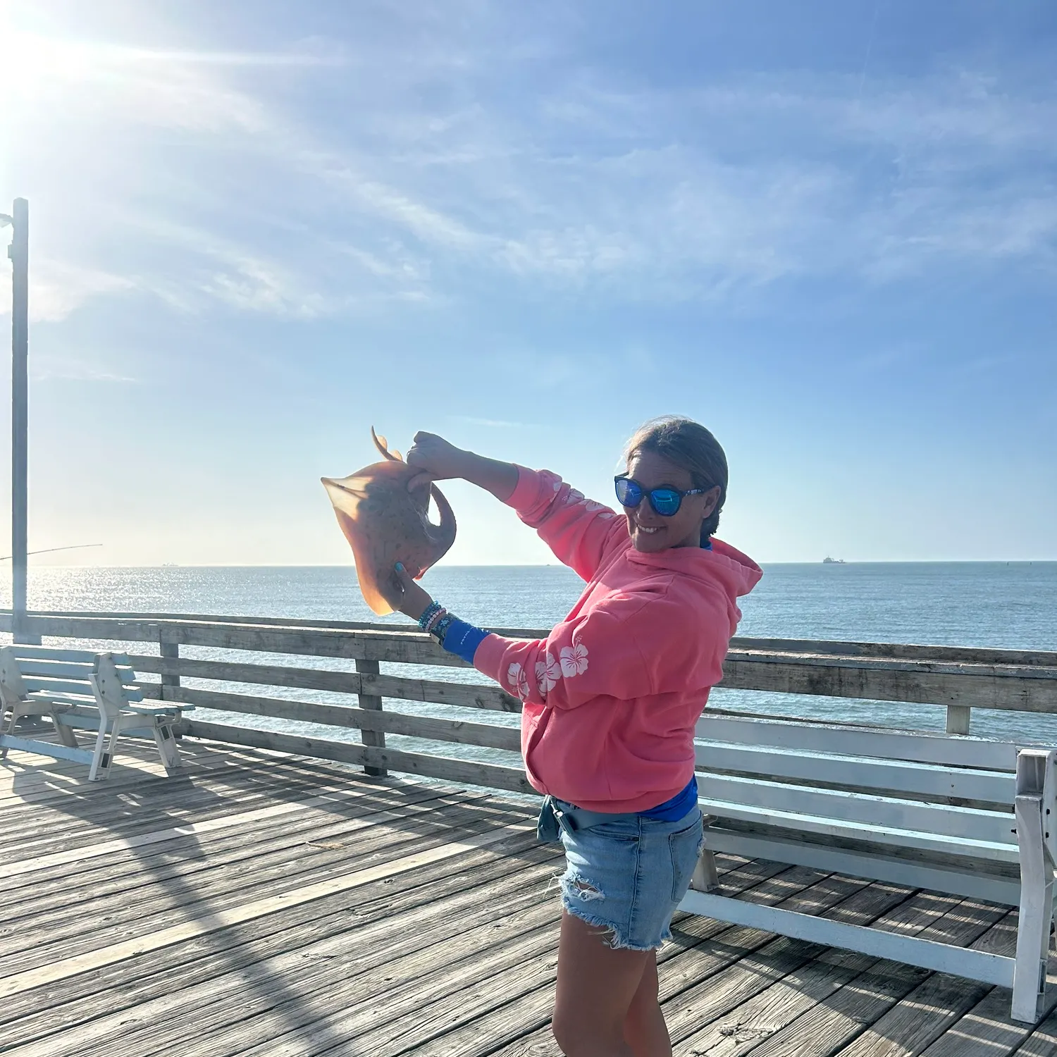 The most recent Clearnose skate catches on Fishbrain