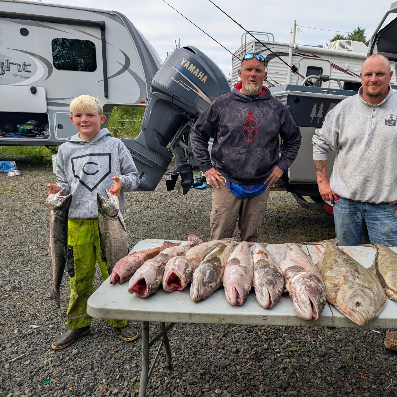 recently logged catches