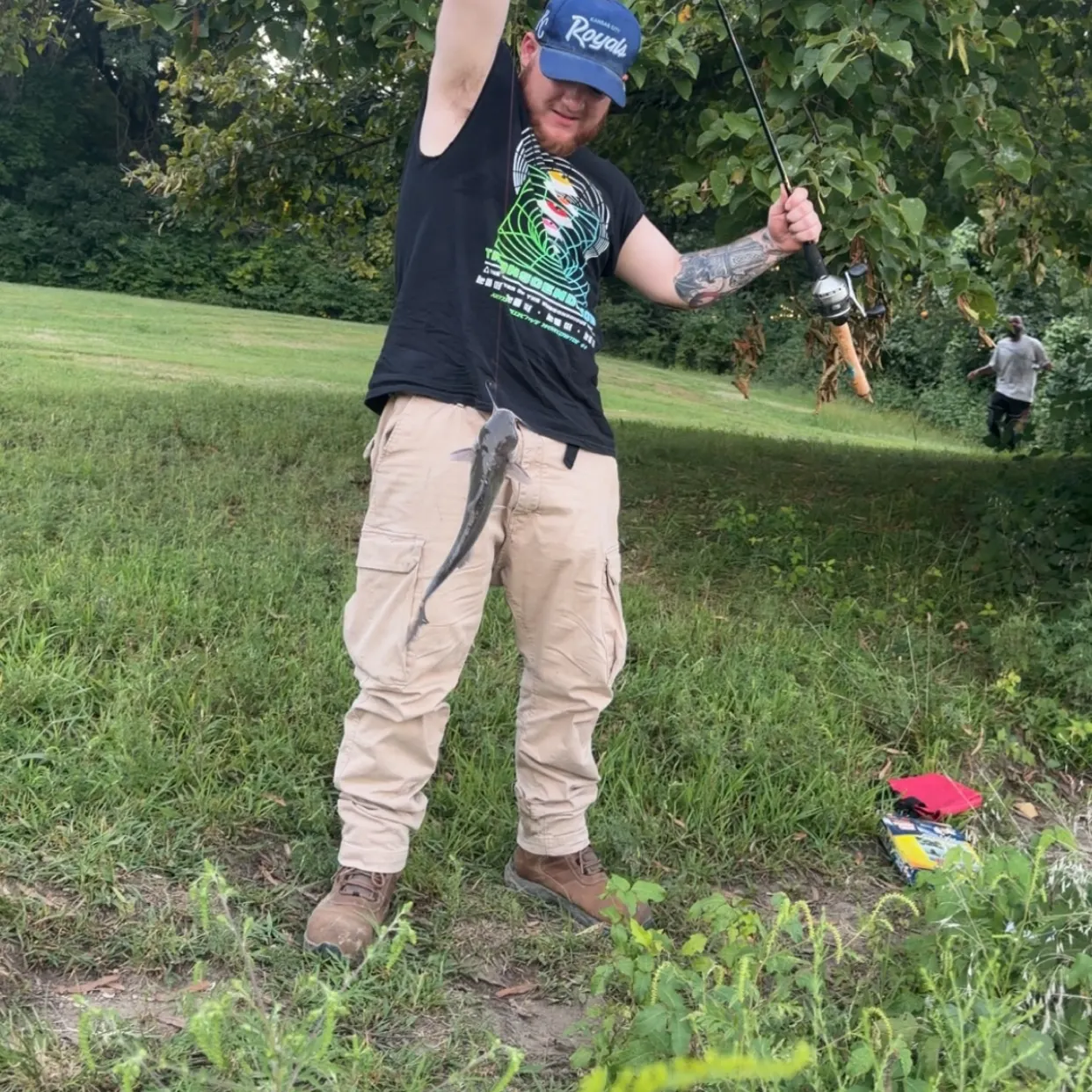 Channel catfish caught on Fishbrain