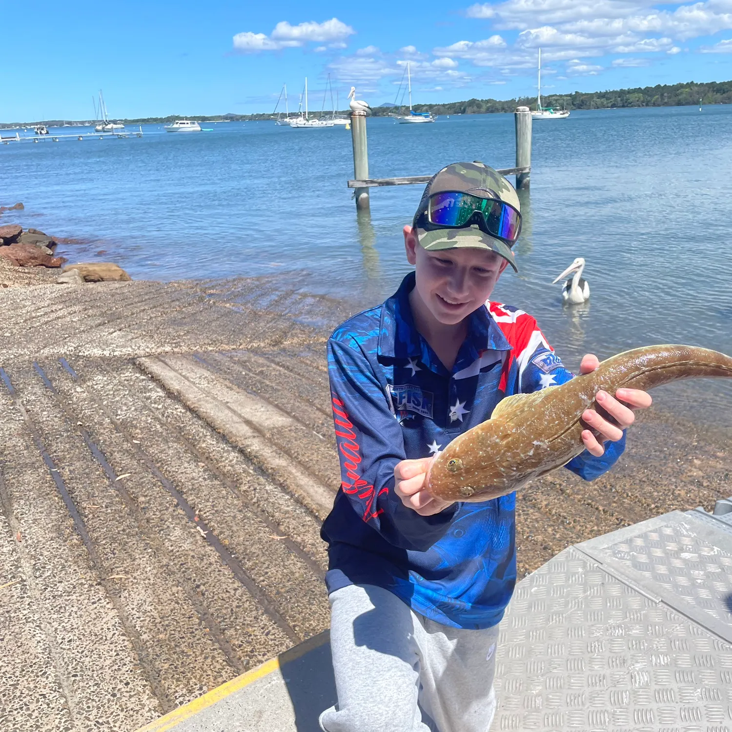 Dusky flathead caught on Fishbrain