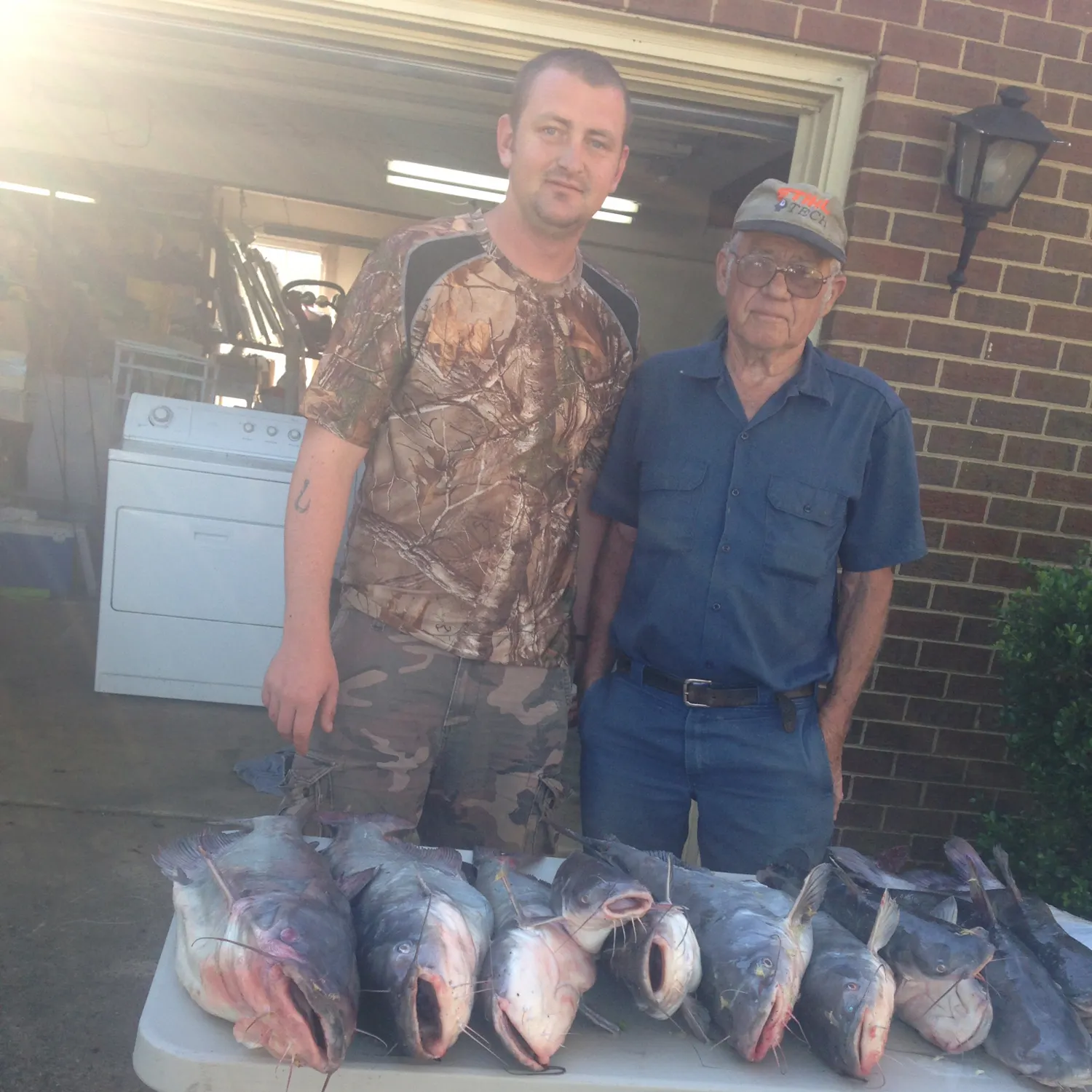 recently logged catches