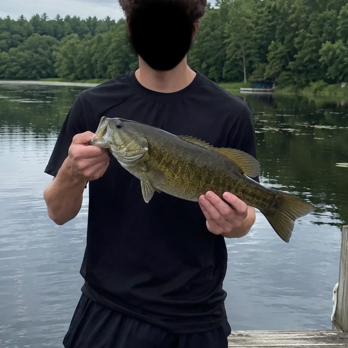 Smallmouth bass caught on Fishbrain