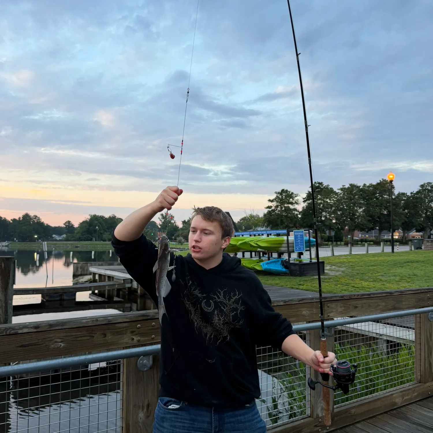 recently logged catches