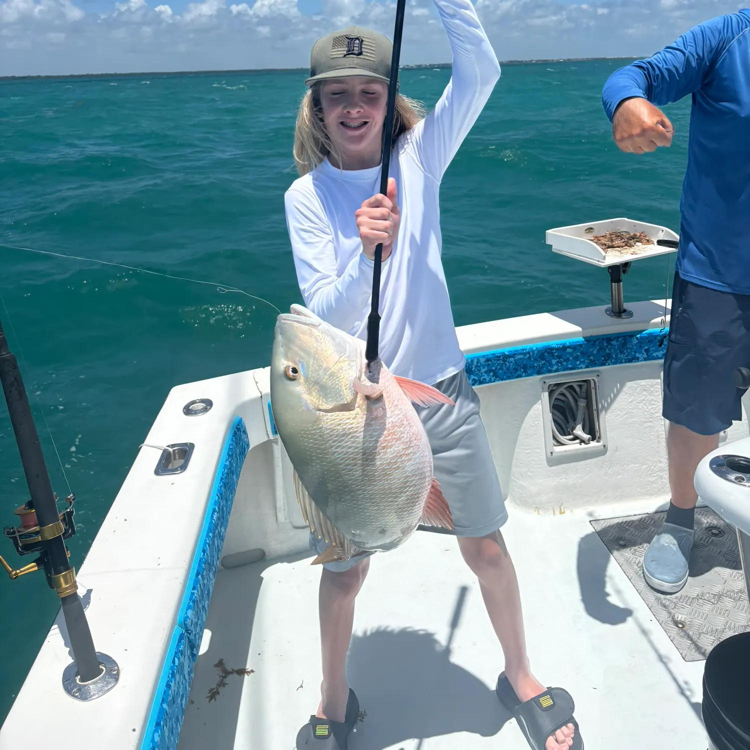 Mutton snapper caught on Fishbrain