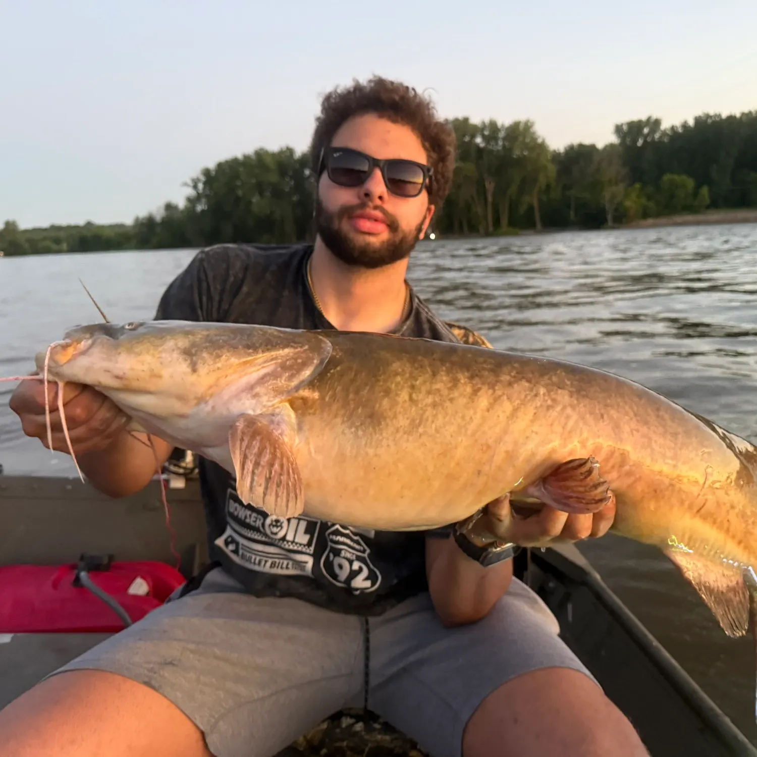 The most recent Flathead catfish catches on Fishbrain