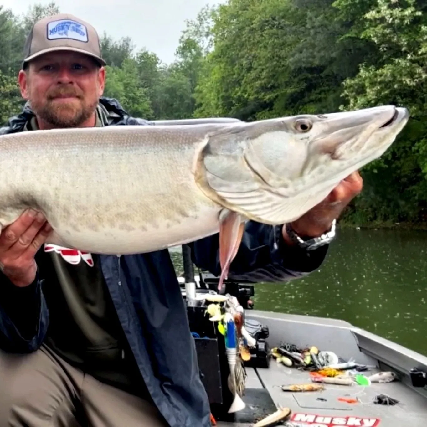 Muskie caught on Fishbrain