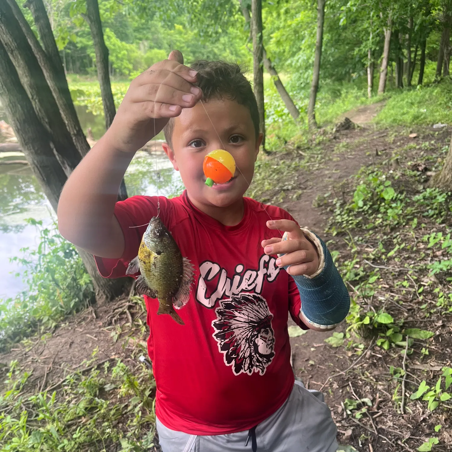 recently logged catches