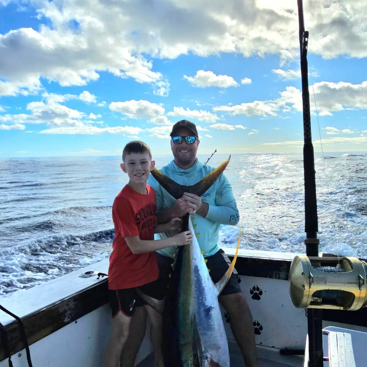 The most recent Yellowfin tuna catches on Fishbrain