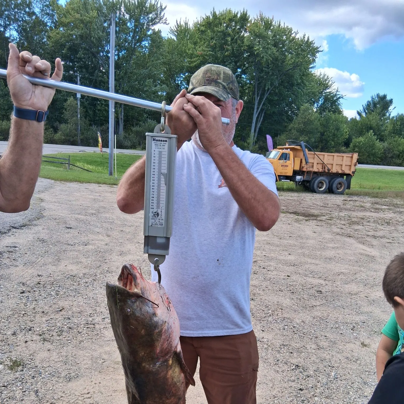 Flathead catfish caught on Fishbrain