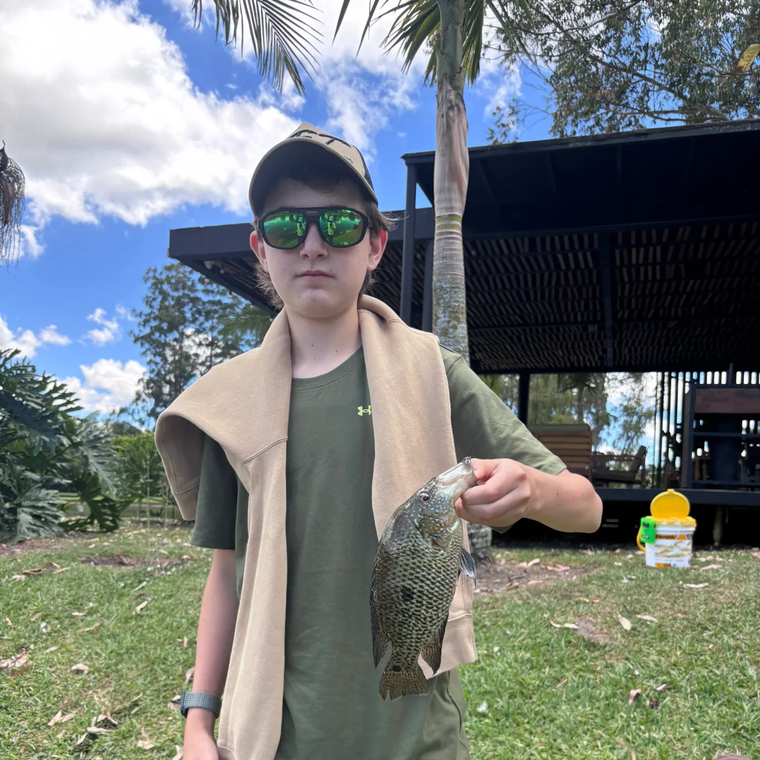 The most recent Turquoise cichlid catches on Fishbrain