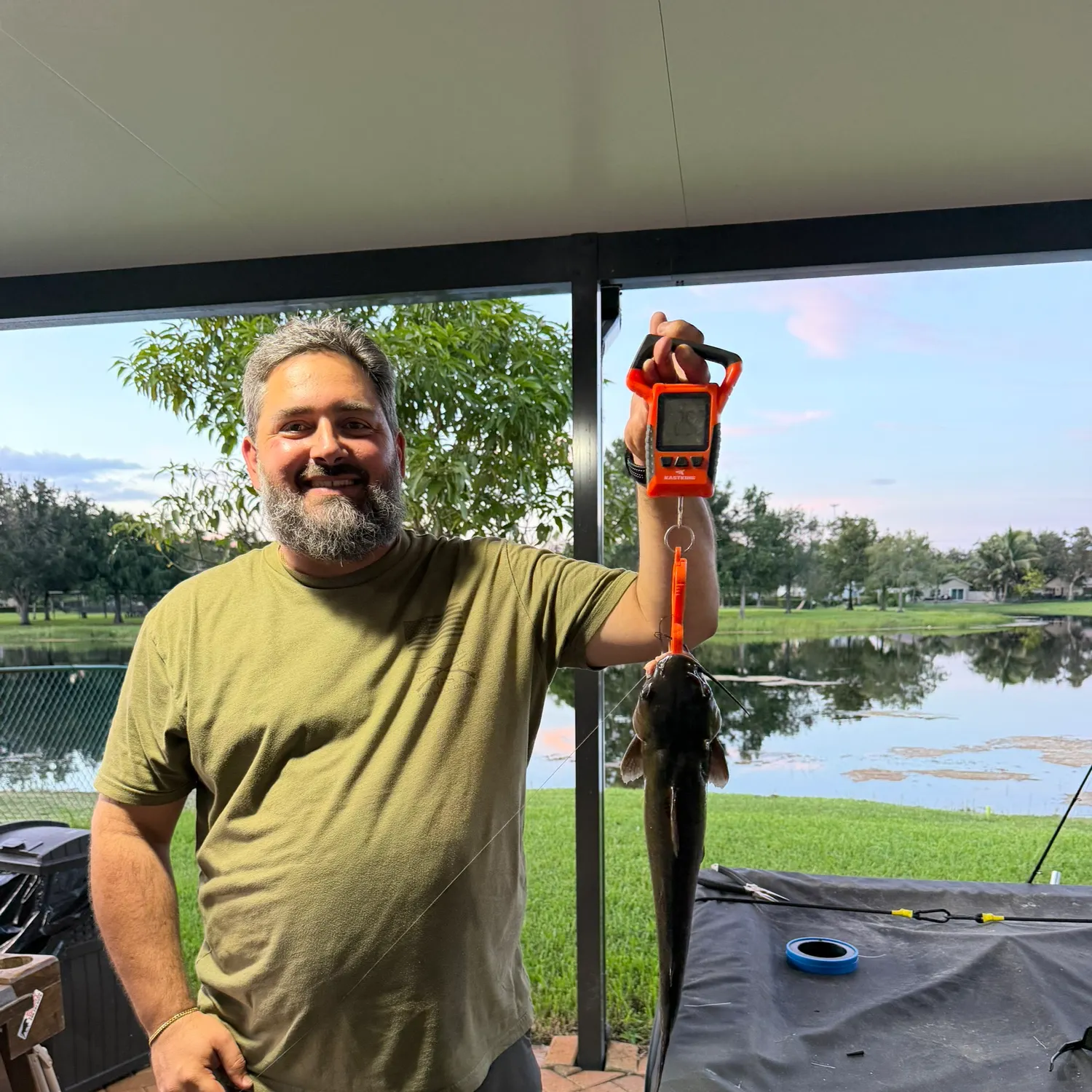 Channel catfish caught on Fishbrain