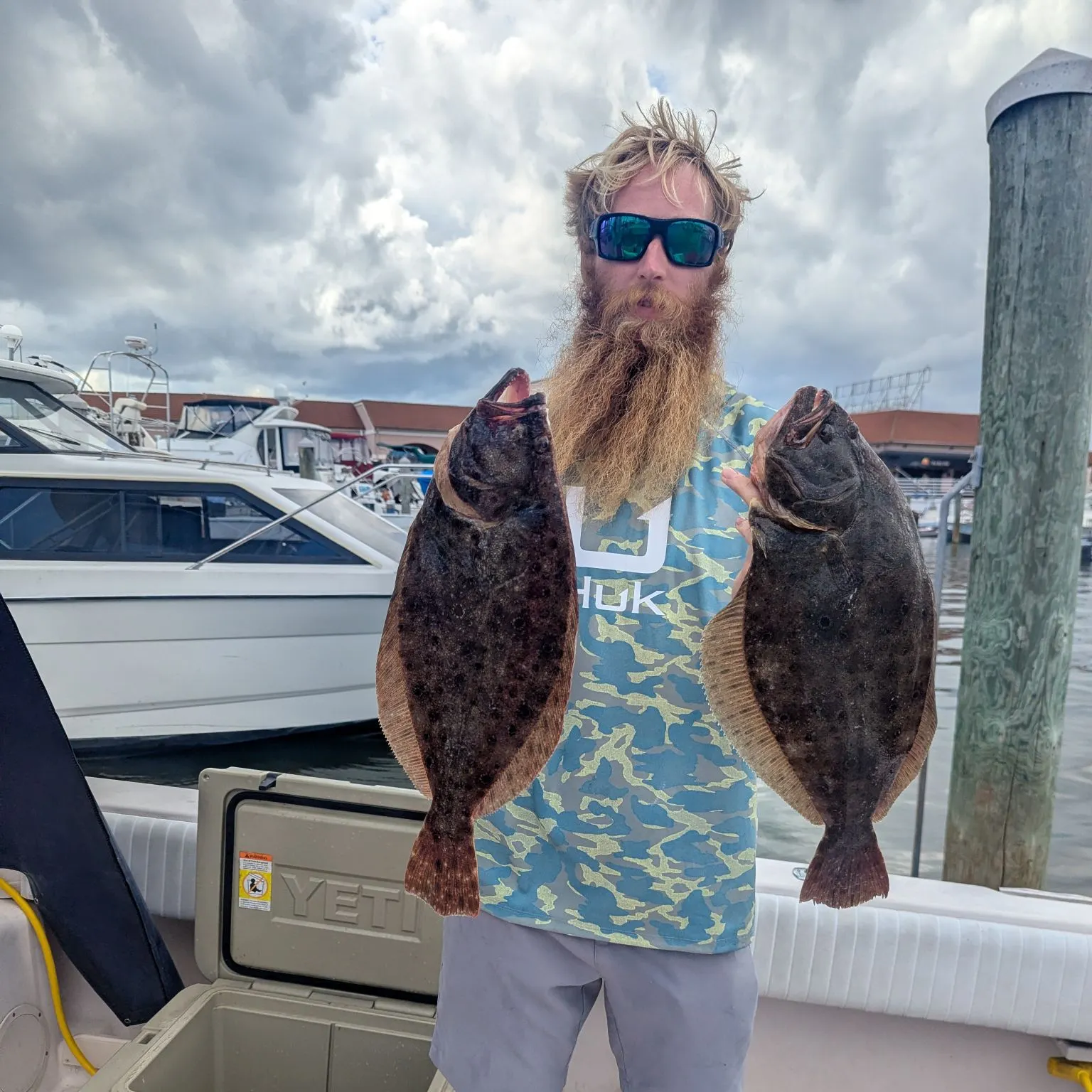Summer flounder caught on Fishbrain
