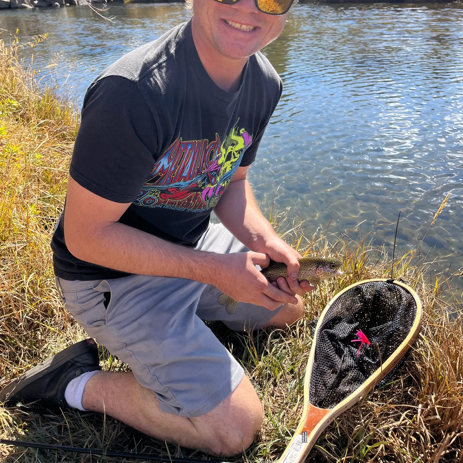 Rainbow trout caught on Fishbrain