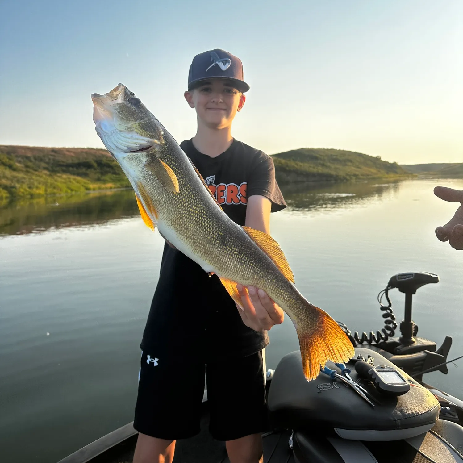 Walleye caught on Fishbrain