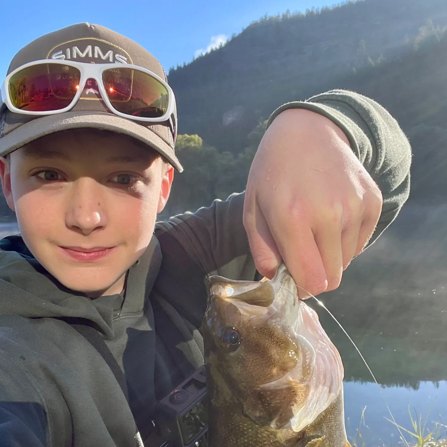 Smallmouth bass caught on Fishbrain
