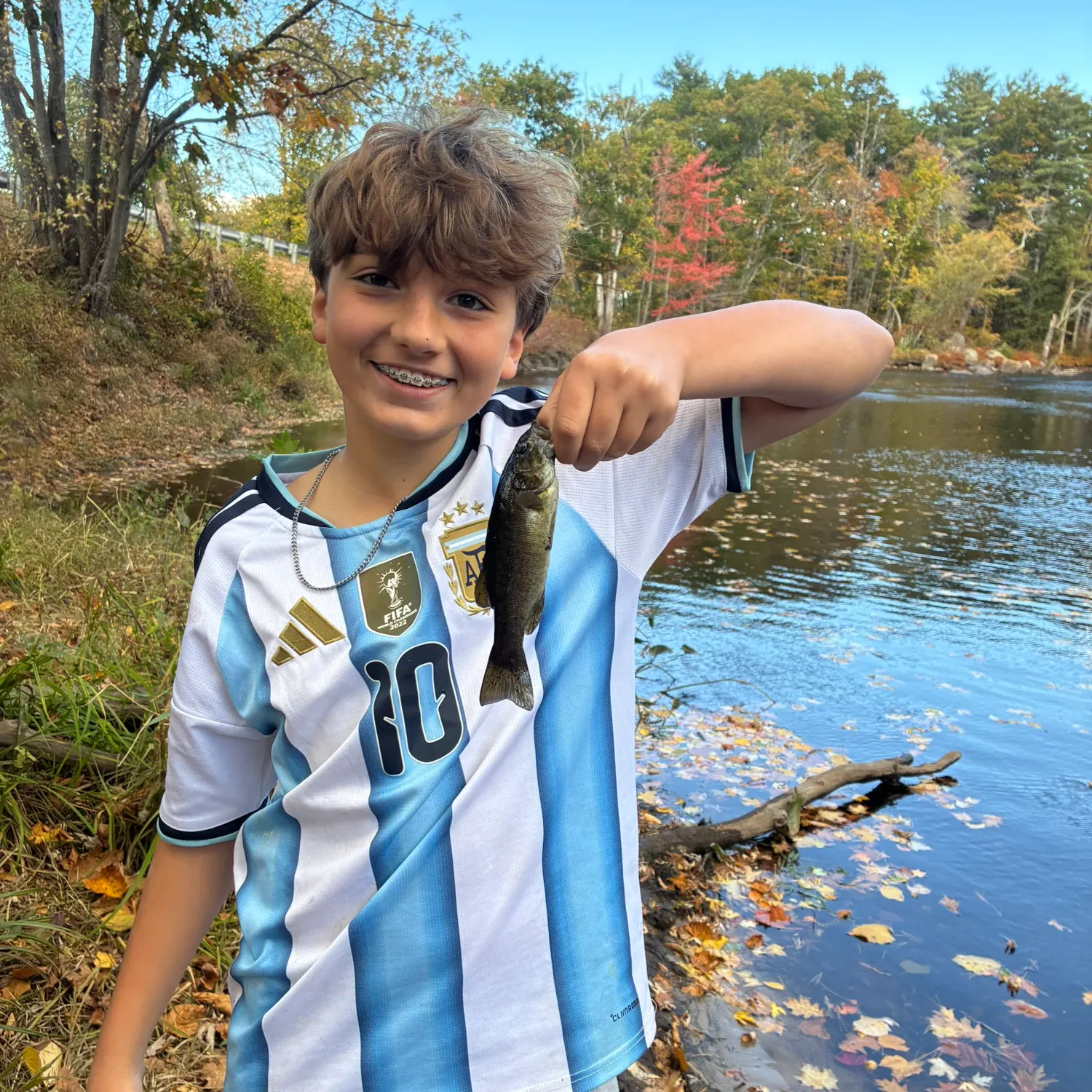 Smallmouth bass caught on Fishbrain