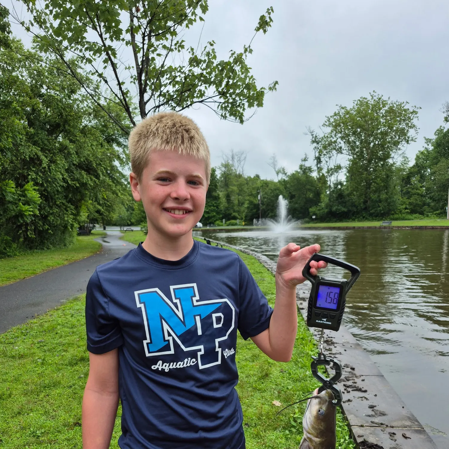 Channel catfish caught on Fishbrain
