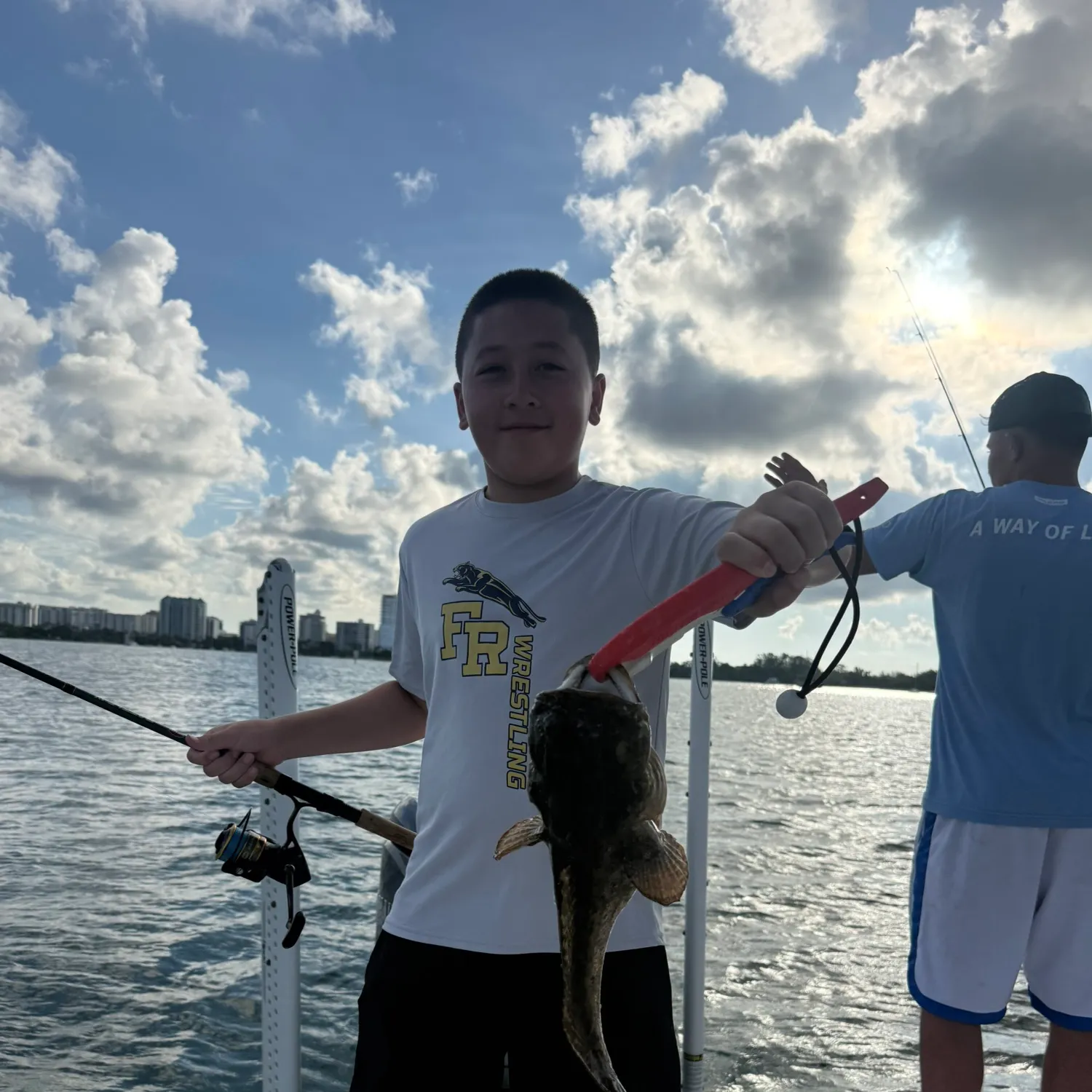 The most recent Boulenger's toadfish catches on Fishbrain