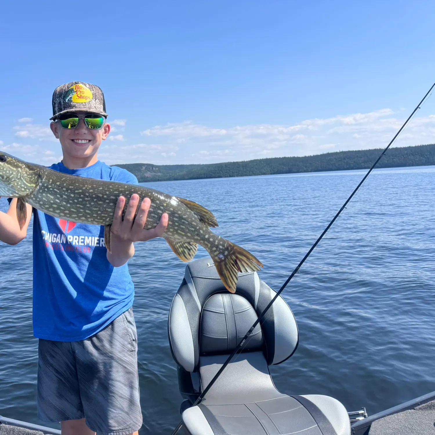 Northern pike caught on Fishbrain