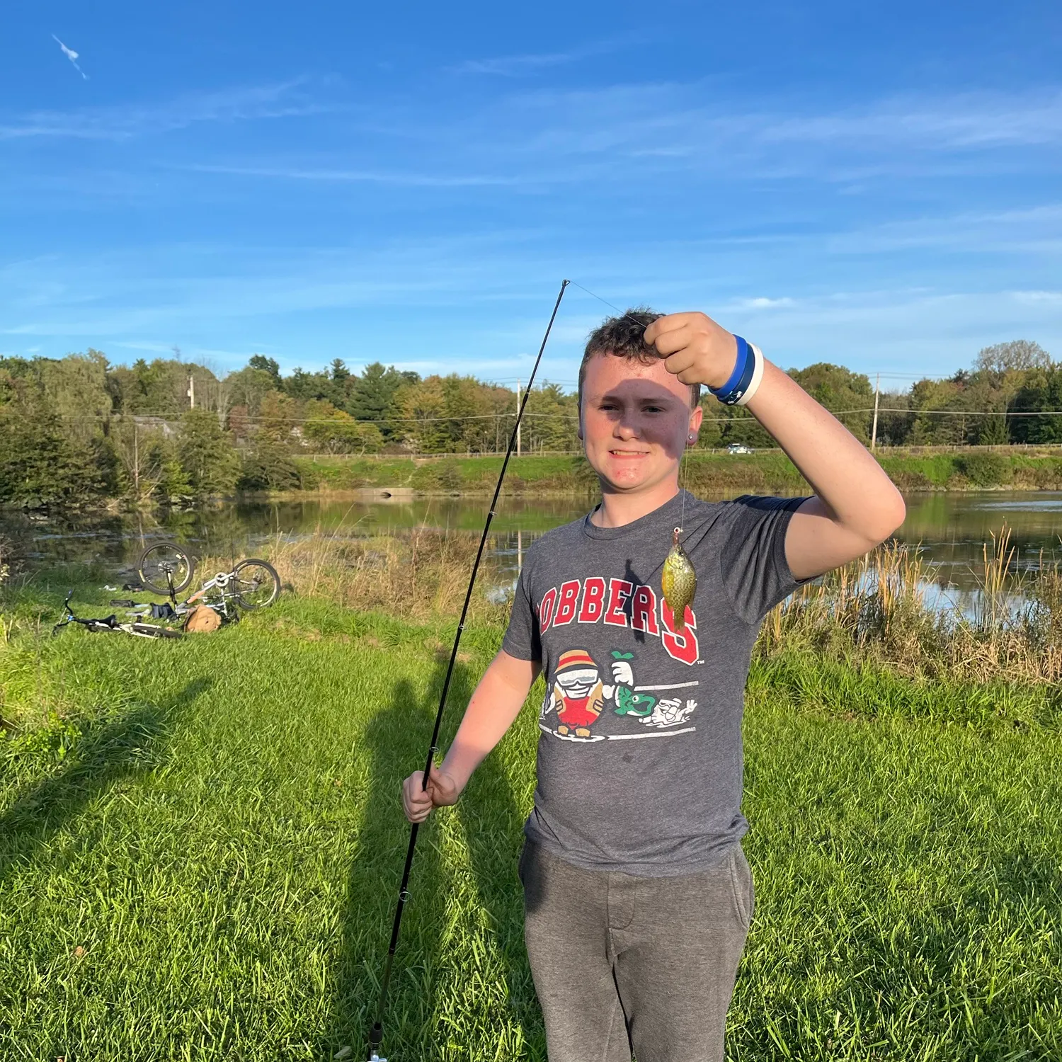 Redear sunfish caught on Fishbrain