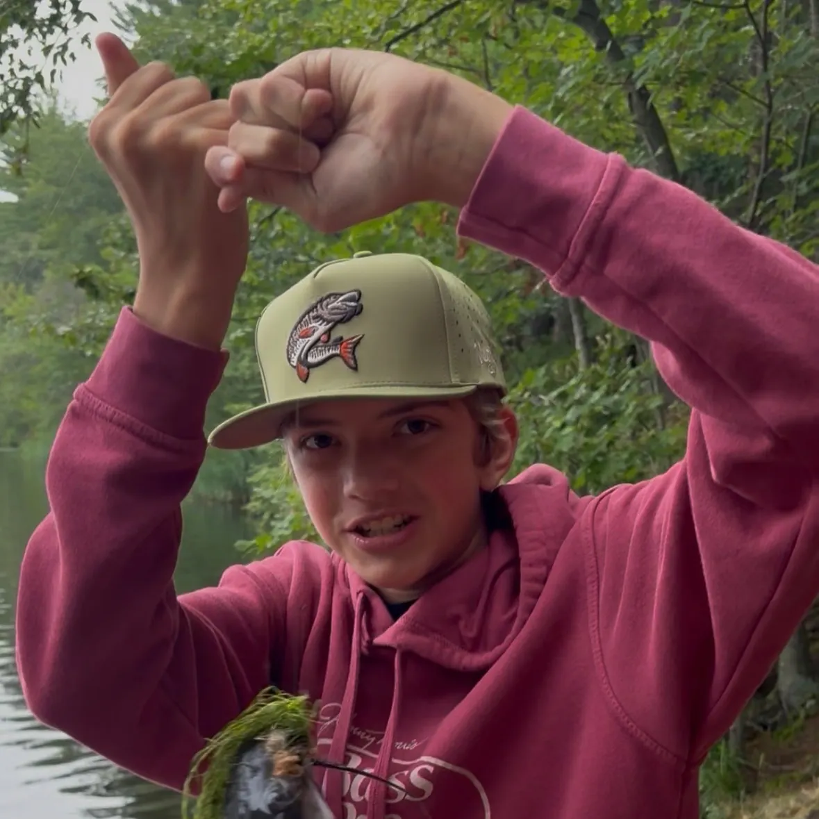 Channel catfish caught on Fishbrain