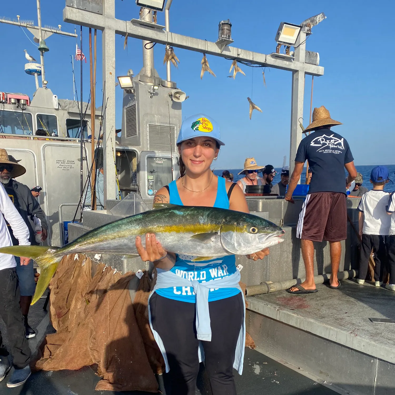 California yellowtail amberjack caught on Fishbrain