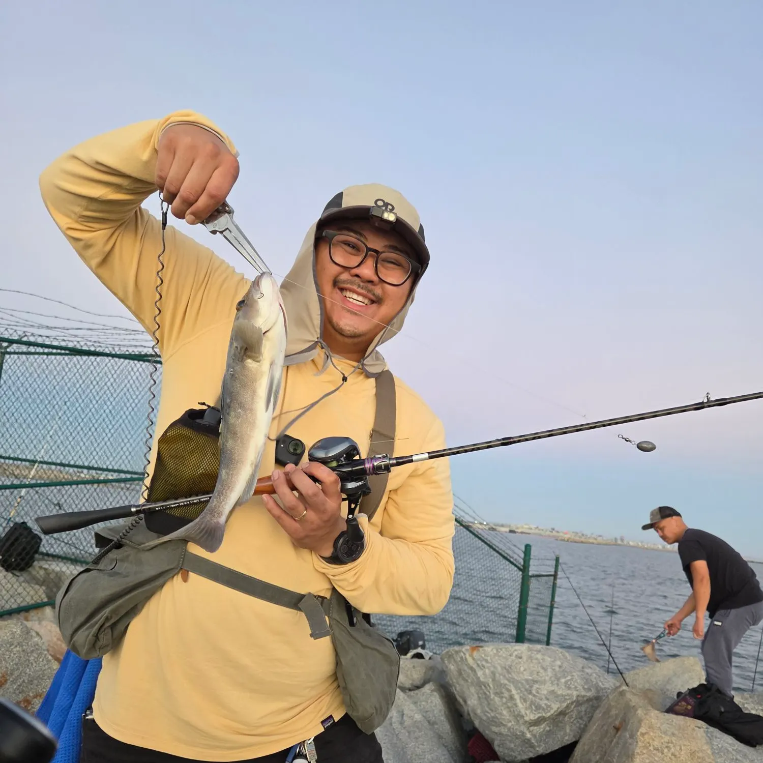 Spotted sand bass caught on Fishbrain