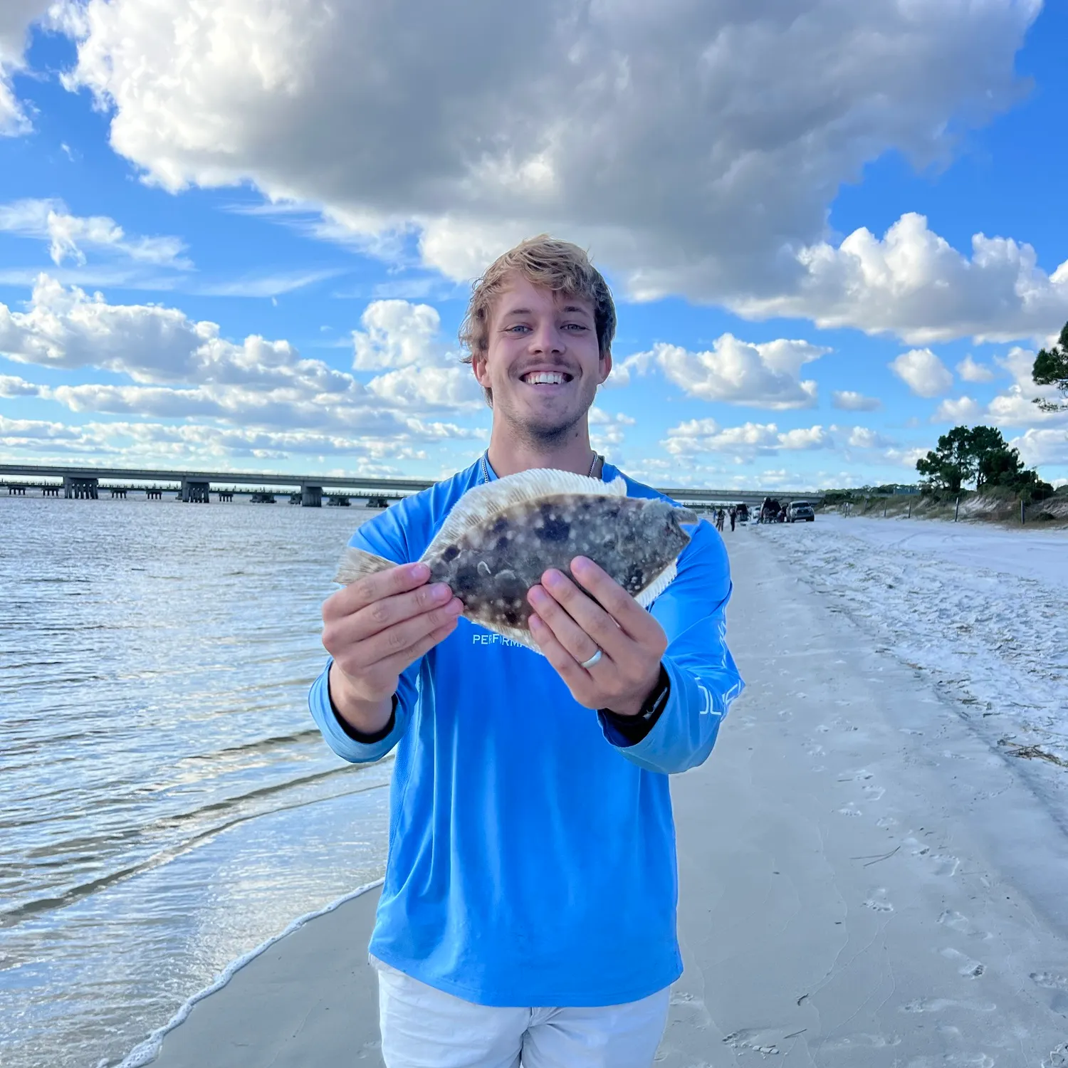 Summer flounder caught on Fishbrain