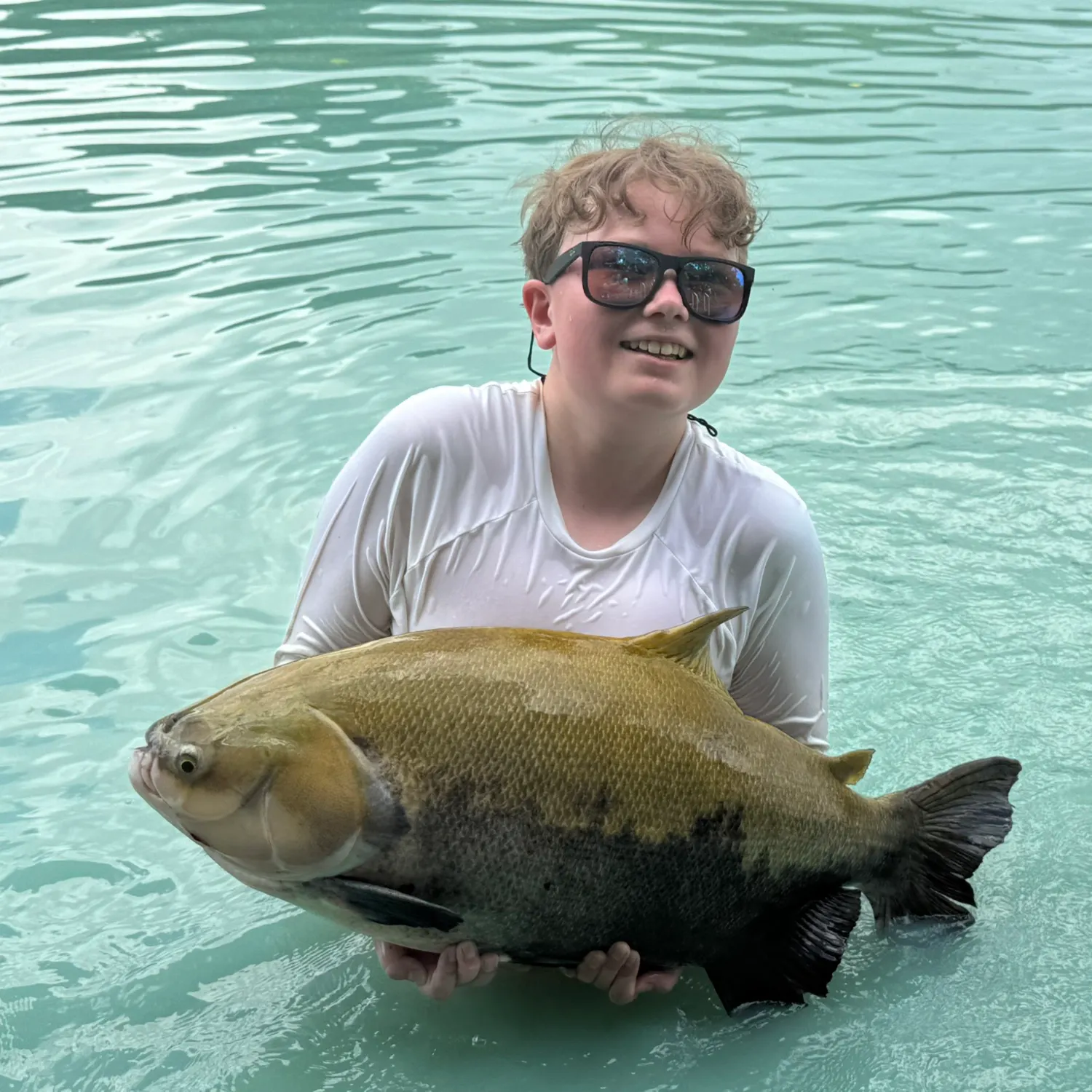 The most recent Black pacu catches on Fishbrain